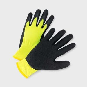 Stego-Hi Viz Latex Coated Gloves 9